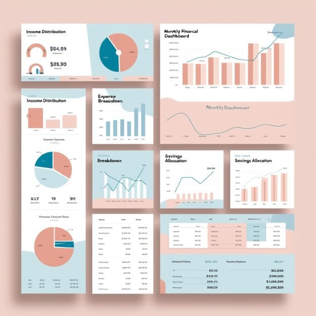 50/30/15/5 Budget Spreadsheet | Customizable Budget Tracker | Expense, Savings, & Debt Management Tool - Image 3