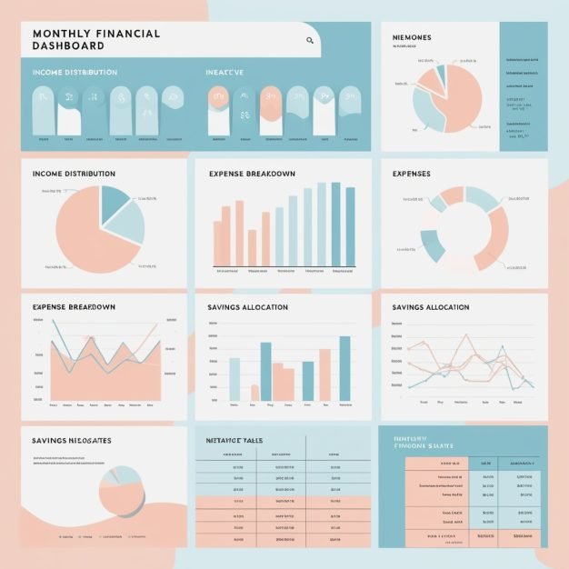 50/30/15/5 Budget Spreadsheet | Customizable Budget Tracker | Expense, Savings, & Debt Management Tool - Image 2