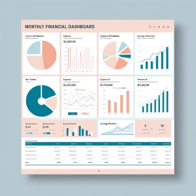 50/30/15/5 Budget Spreadsheet | Customizable Budget Tracker | Expense, Savings, & Debt Management Tool - Image 4