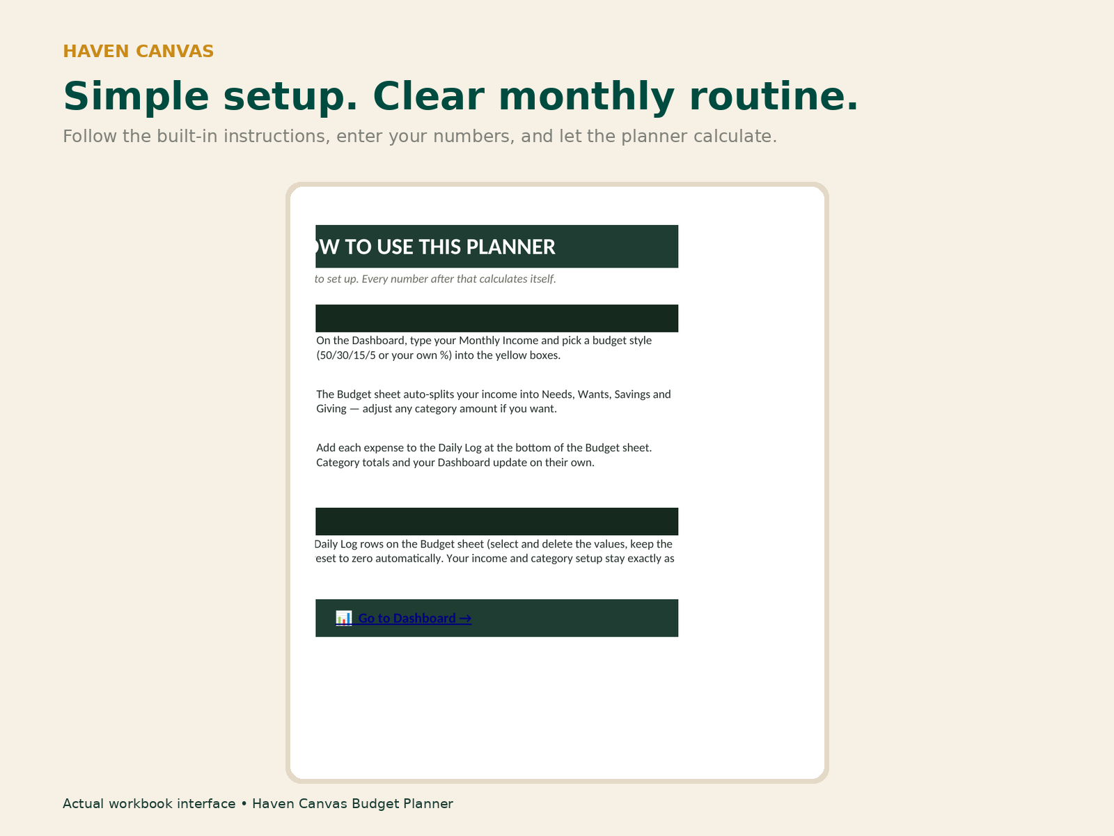 Monthly Budget Planner - Image 4